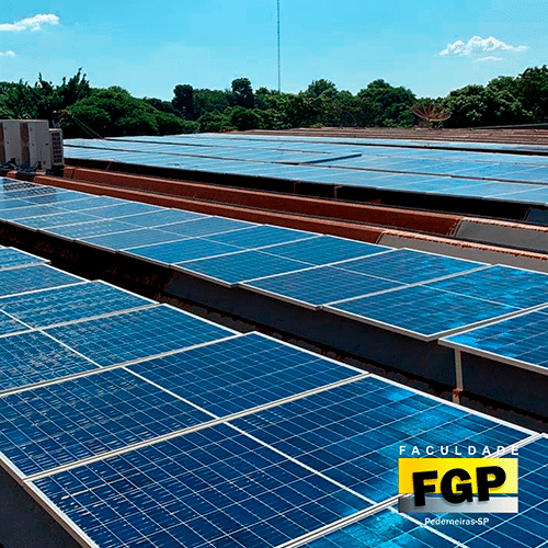 Faculdade FGP começa a produzir energia que consome com luz do sol