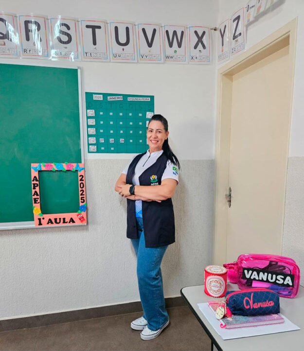 Vanusa – Aluna da FGP supera vida difícil Aluna da FGP supera vida difícil