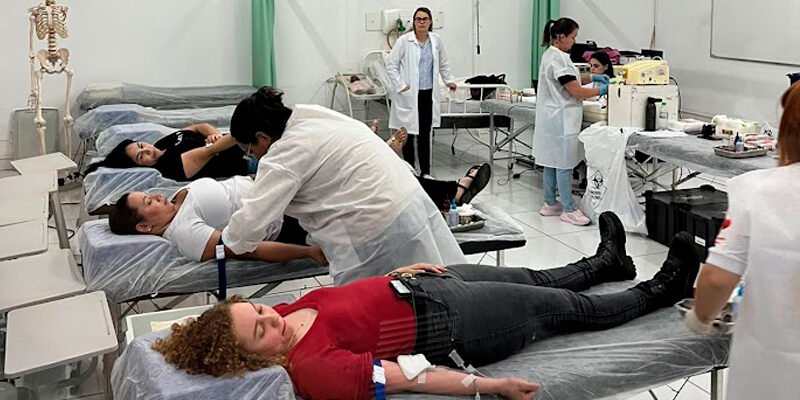 Faculdade FGP faz campanha de doação de sangue